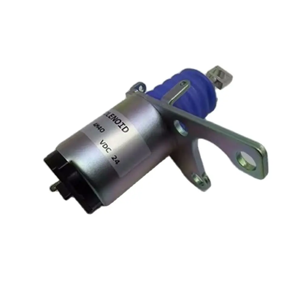 أجزاء حفارة مفتاح Flameout 4M40 24V ME 736957   32A61-09020 هوك صمام الكهرومغناطيسي E307 E301.5 302 303. #5