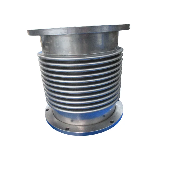 Customized DN50~ 800 stainless steel 304 exhaust flexible bellows compensator with flange