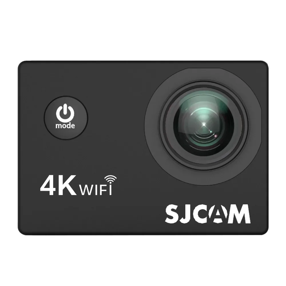 SJCAM Pro 4K WiFi Action Cam, 16MP Photos, 2.0" Touchscreen, 90Min Battery, Burst Mode, Waterproof Adventure Camera