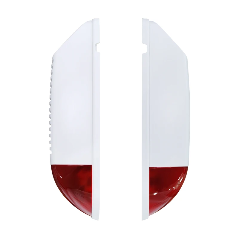 433MHz Wireless Solar Siren Alarm Sound Light Flash 110dB Outdoor Strobe Waterproof for Home Security Alarm System Smart Burglar