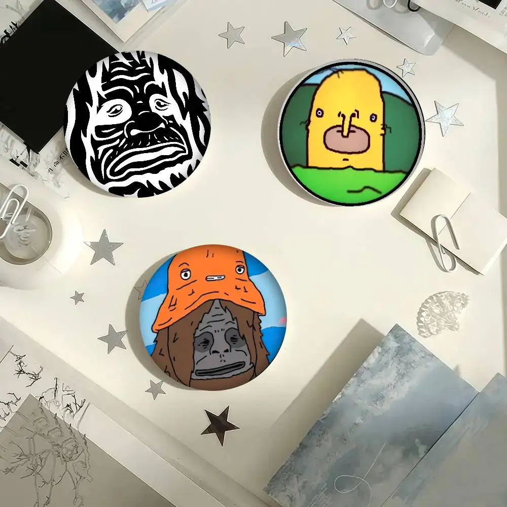 Big Lez Show Sassy Choomah Lustige 32/44/58MM anpassbare Anstecknadeln, niedliche, lustige, kreative Abzeichen, Schmuck, Dekor, Geschenke für Freunde