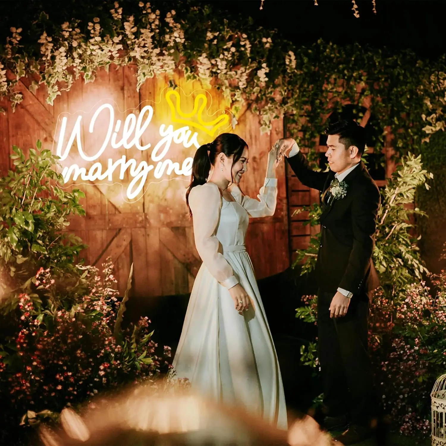 هل تتزوجني النيون تسجيل الزواجني ضوء النيون LED عكس الضوء ل اقتراح الزفاف المشاركة حفلة خطوبة جدار ديكور الهدايا