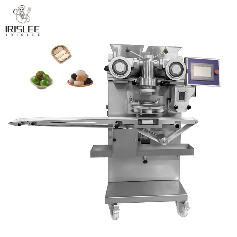 Full Automatic Encrusting Forming Kubba Making Kibbeh Machine Mamoul Cookies Maamoul Dates Mooncake Encrusting Machine