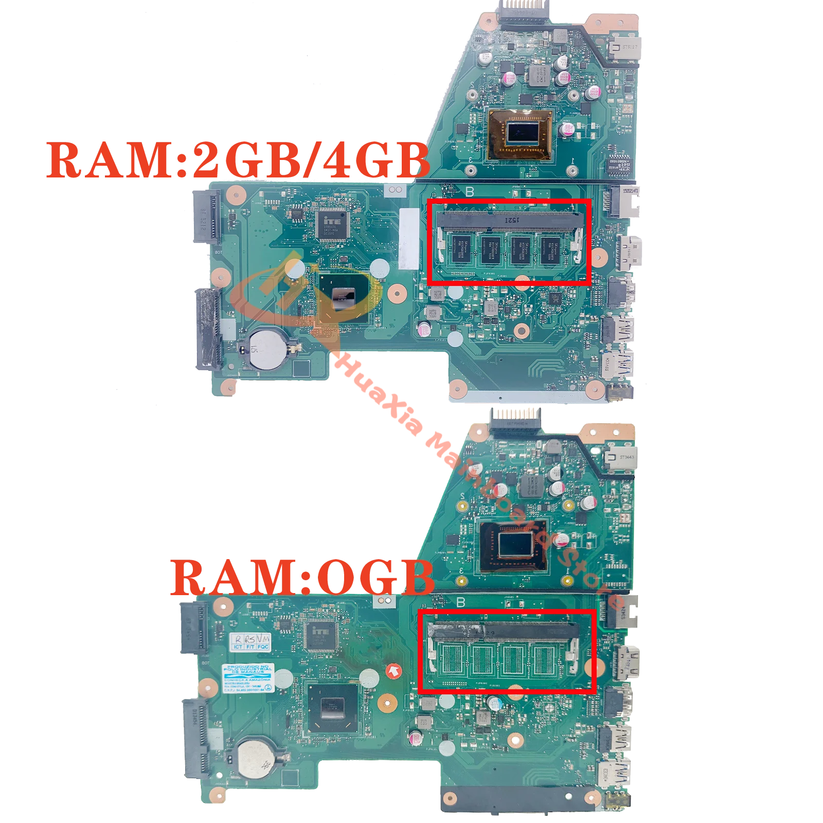 X451CA Материнская плата ASUS X451C F451C A451C X451CAP материнская плата для ноутбука с процессором 1007U/2117U/I3-3217U 0G/2G/4G-RAM 100% рабочий