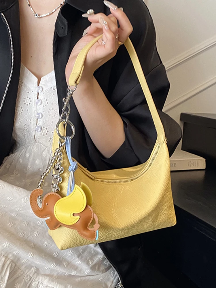 Faionable Dumpling Apeedผู้หญิงCrossbodyกระเป๋าไหล่เดี่ยวกระเป๋าอเนกประสงค์ฤดูร้อนมาถึงใหม่เกาหลีSleกระเป๋าใบเล็ก