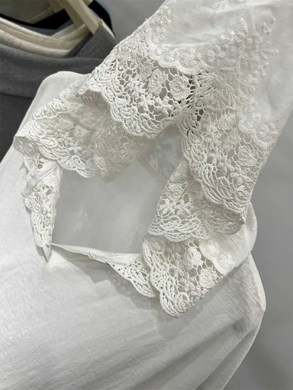 Sudadera Holgada con Cordones, Camiseta Larga, Top Casual de Primavera para Mujer, Estilo Coreano, Cómodo y Ajustado