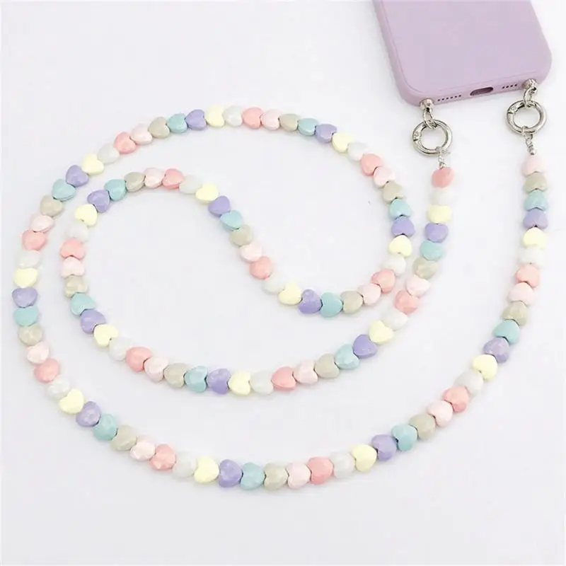 1/2PCS Mobile Phone Lanyard High-quality Multi-color Mobile Phone Chain Consumer Electronics Phone Charm Strap Durable Portable