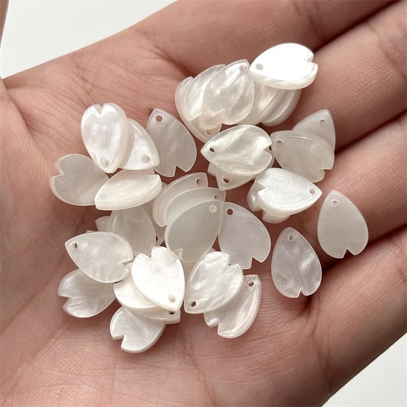 

New arrived 480pcs/lot color print cartoon water drop petal shape acrylic beads diy jewelry garment hair accessory