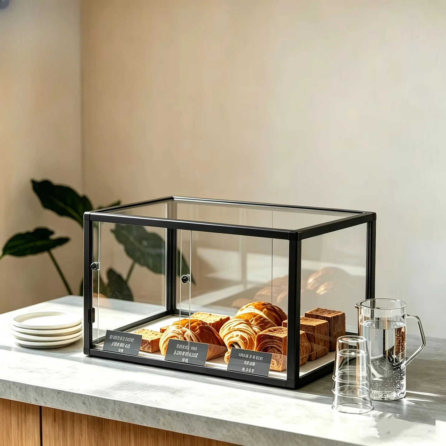 Kotak Display Makanan Akrilik - Display Case Acrylic ulasan dan harga