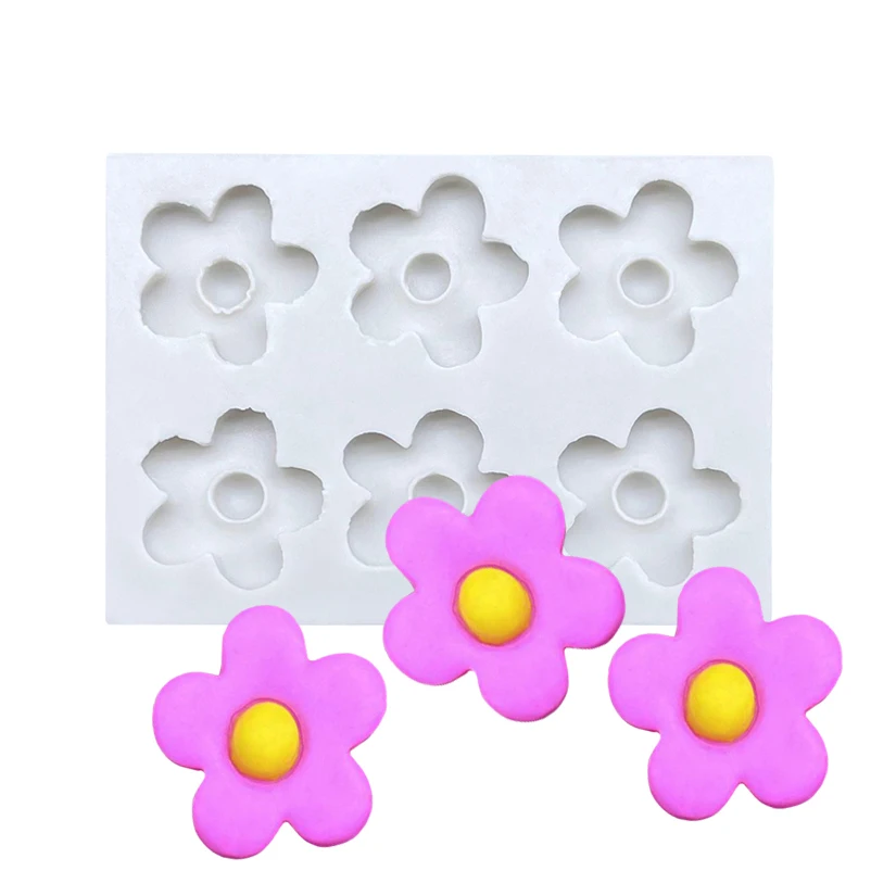 

Flower Silicone Mold Sugarcraft Cupcake Baking Mold Fondant Cake Decorating Tools