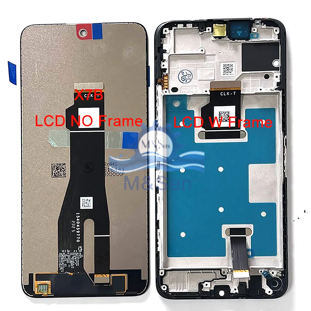 Original For Huawei Honor X7B LCD Display Screen Touch Panel Digitizer For Honor X7B  Frame