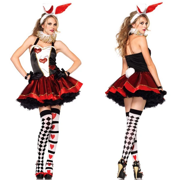 Bar Nuovo Costume da Spettacolo da Donna Sexy Costume da Ballo Le di Un Pezzo Coniglio Ragazza loween Carnevale Palcoscenico Abbigliamento da Donna Etnico