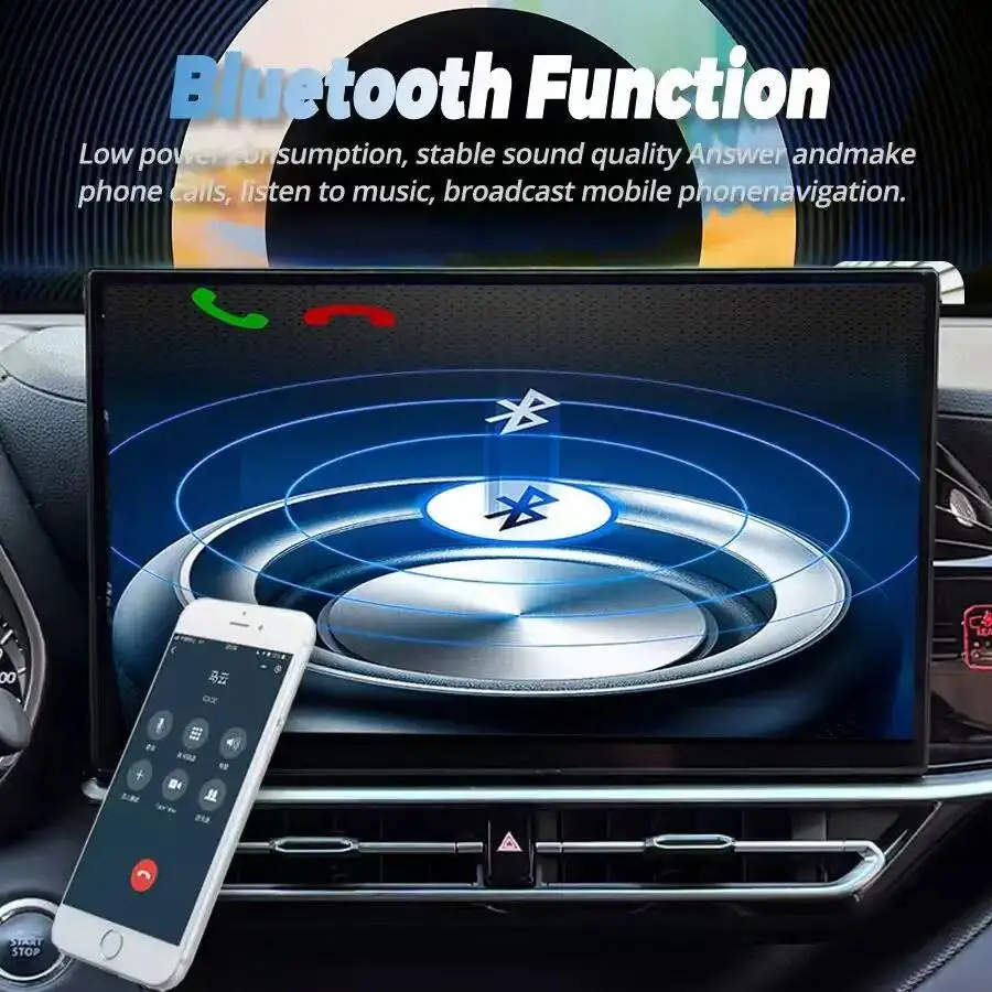 

15,6-дюймовый мультимедийный видеоплеер Android для Toyota Highlander Crown Kluger GXL 2022-2025: автомобильная стереосистема с GPS-навигацией и CarPlay Auto