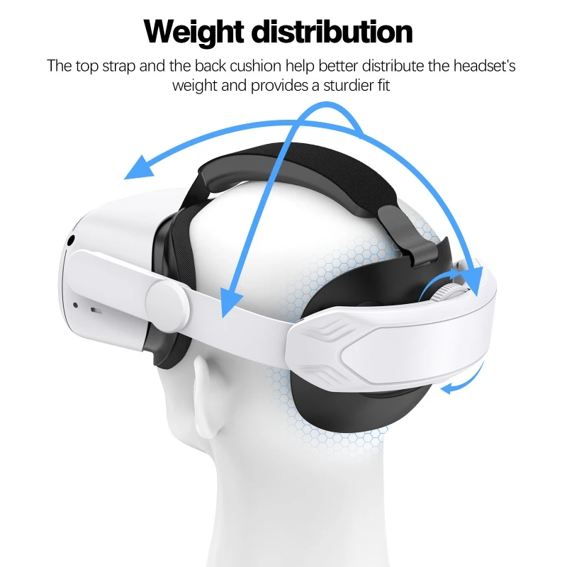 Elite Strap for Quest 2 Alternative Head Strap for Quest2 Improve Wearing Comfort for Oculus Quest 2 VR Accessories