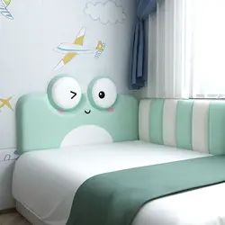 Cartoon Animal Bed Headboard Childern Bedroom Furniture Anti-collision Wall Panels Cabecero Cama Tete De Lit Bed Head