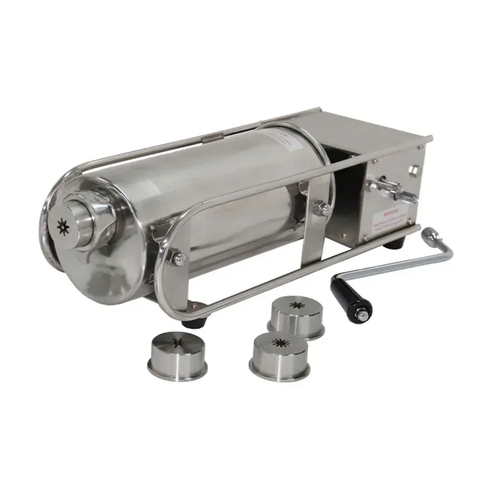 Mini máquina Manual portátil de Churros de España, 7L, para relleno de hojaldre/pan/crema de Crurros/jamo/chocolate de panadería