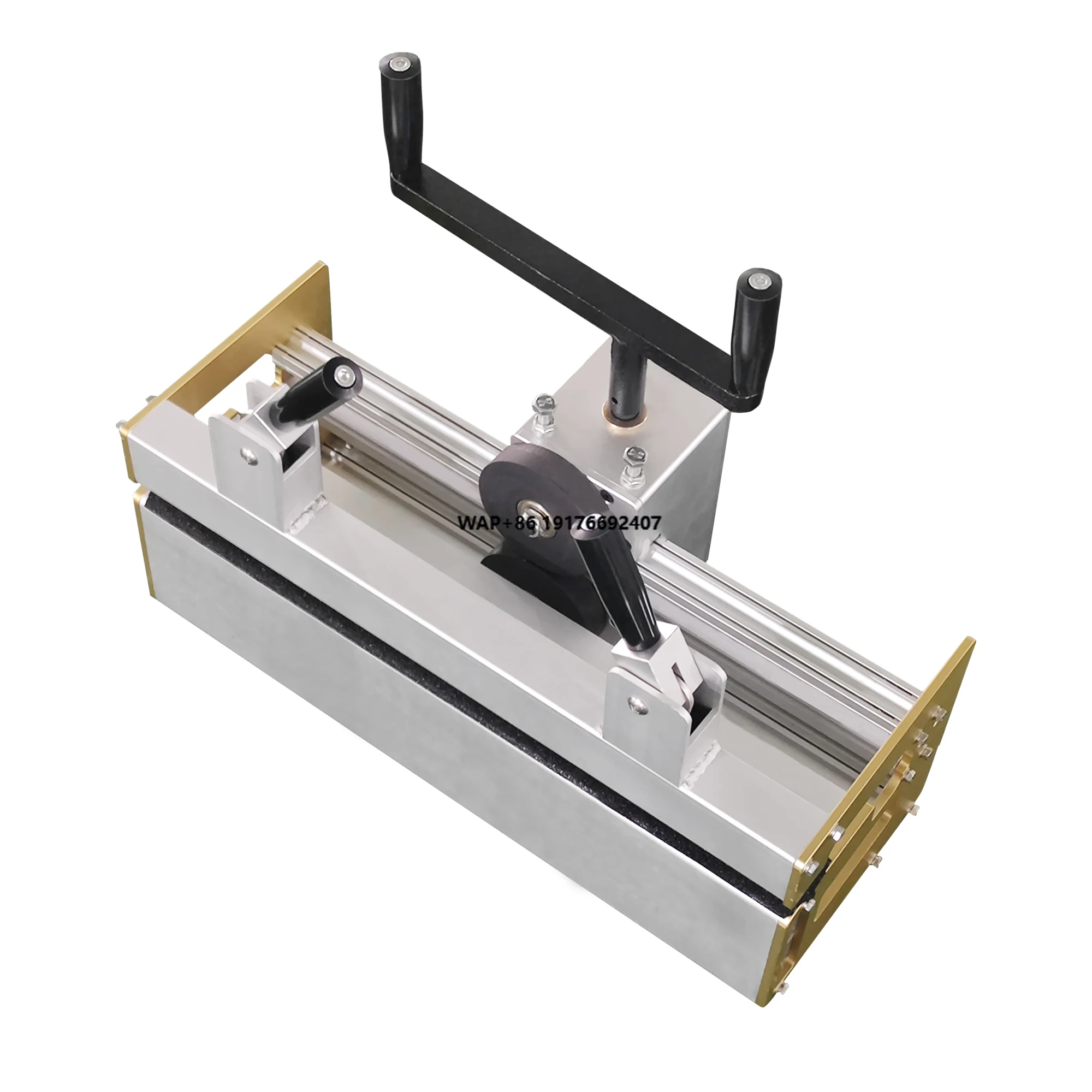 14'' Manual Roller Lacer for PVC/PU Conveyor Belt Fasteners Hand Tool Splice Assembler Flexco Alligator/Wire Hook/Spike