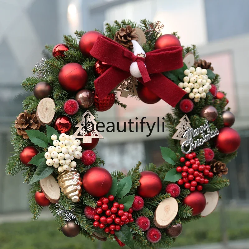 Christmas tree wreath 40/50/60 cm creative door decoration pendant