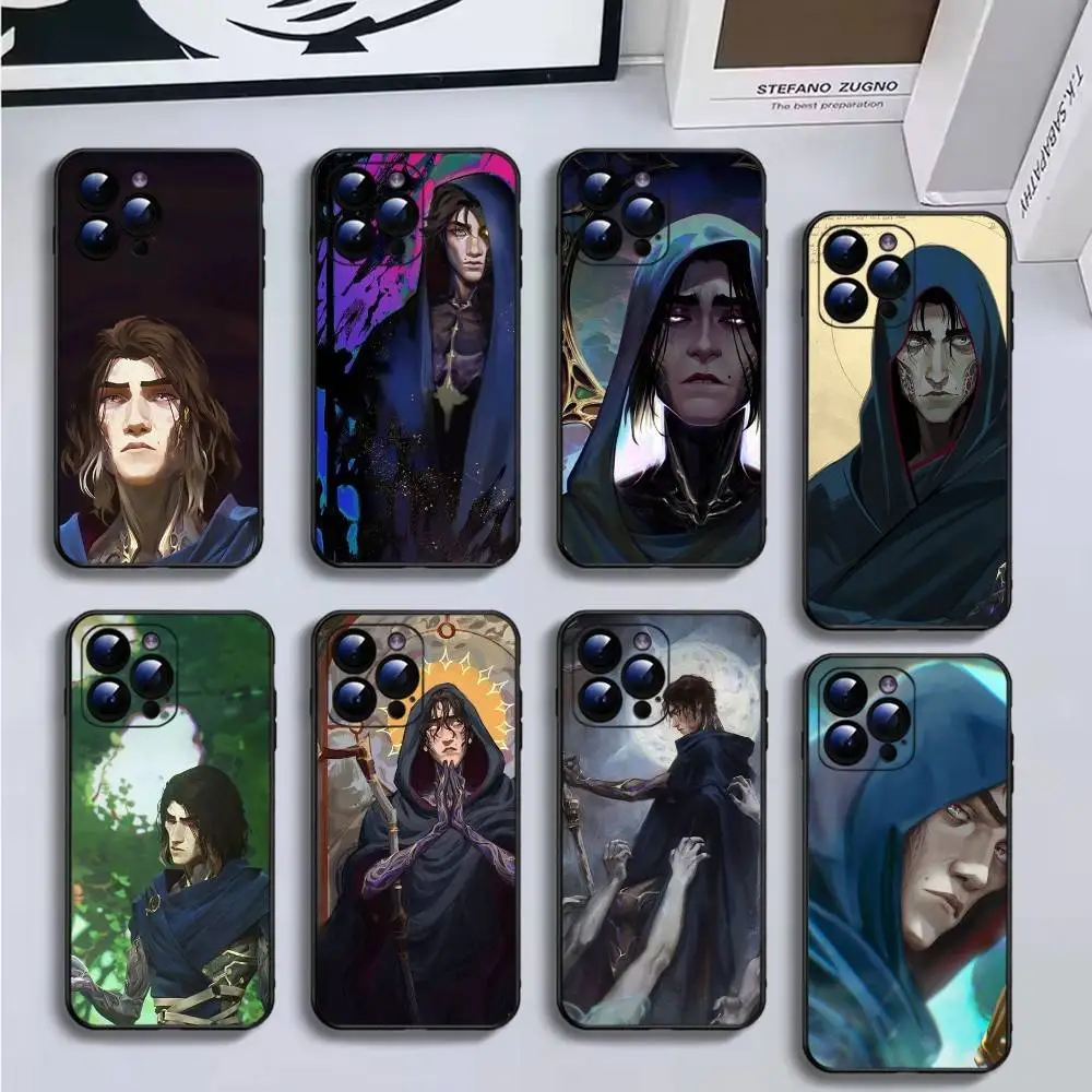 

Cool Arcane V-Viktor Phone Case For iPhone16,15,14,13,12,11 Plus,Pro Max,XS,X,XR,SE,Mini,8,7,Soft Black Cover