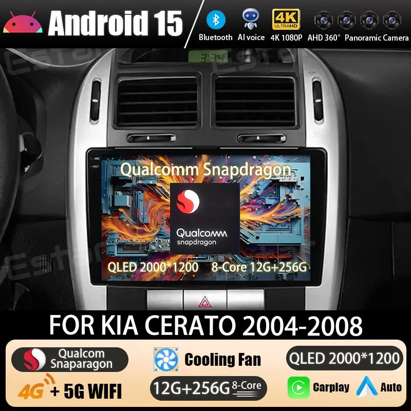 Android 15 Car Radi…