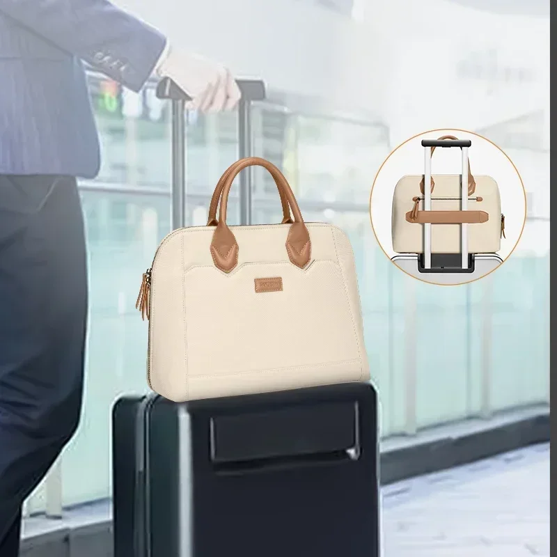 Fotografia 7: Bolsa Portátil para Laptop 13 14 15.6 16 Polegadas, Capa para Notebook à Prova d'Água, Maleta para MacBook Air Pro