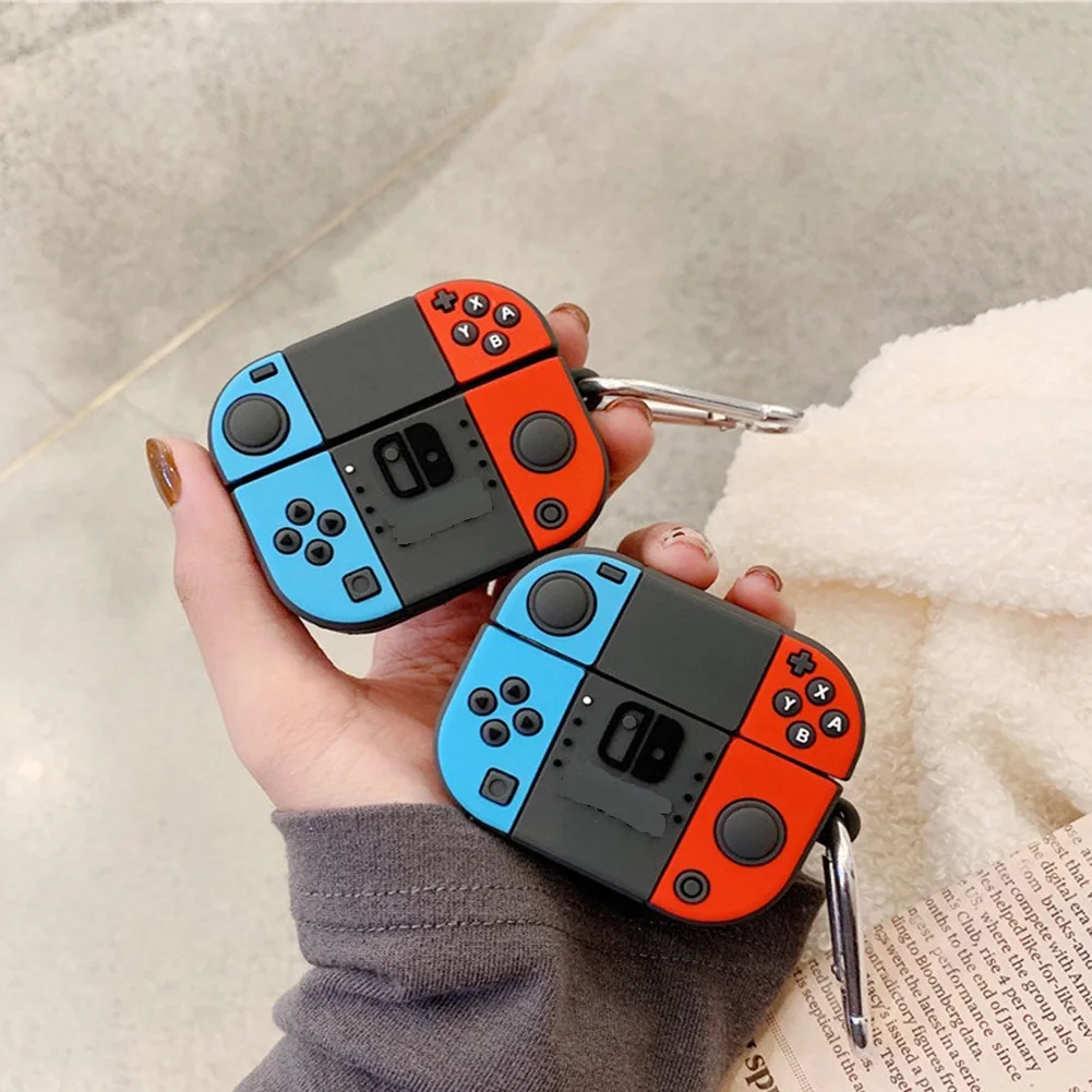 For Airpods Pro 3 Case,Cute 3D Game Silicone Protective Phone Cover For Airpods Pro 2 Case/Airpods 4 3 2 1 Case Funda
