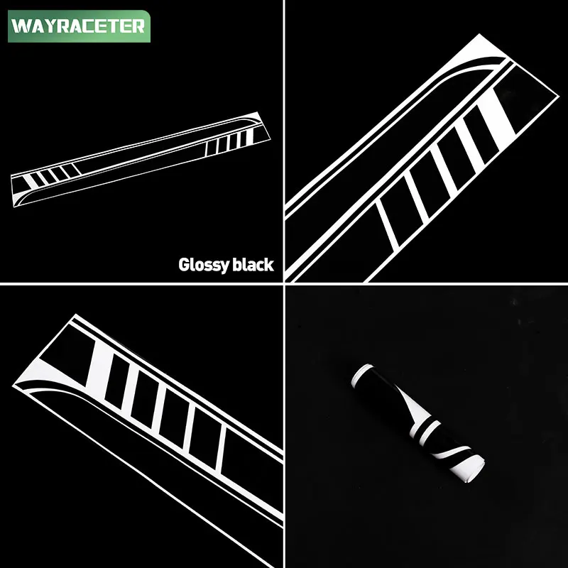 Edition 1 Carbon Fiber Vinyl Decal Door Side Stripes Sticker For Mercedes Benz R Class W251 AMG R63 R500 R300 R350 Accessories