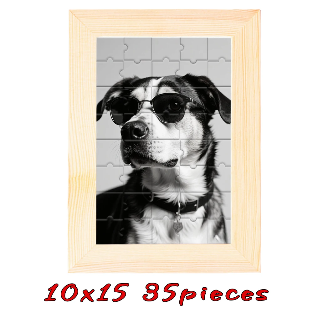 Custom Framed Wooden Puzzles, Personalized Gift Idea