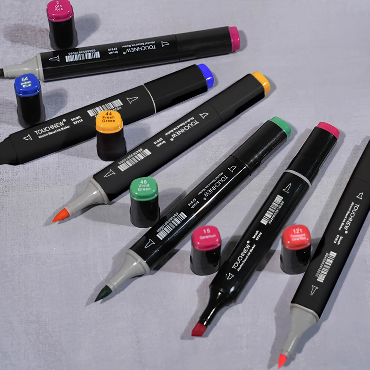 

40-168 Colors Alcohol Markers Pens Dual Tip Art Markers Marker Pens Set With Storage Bag for Kids Adult Coloring Painting