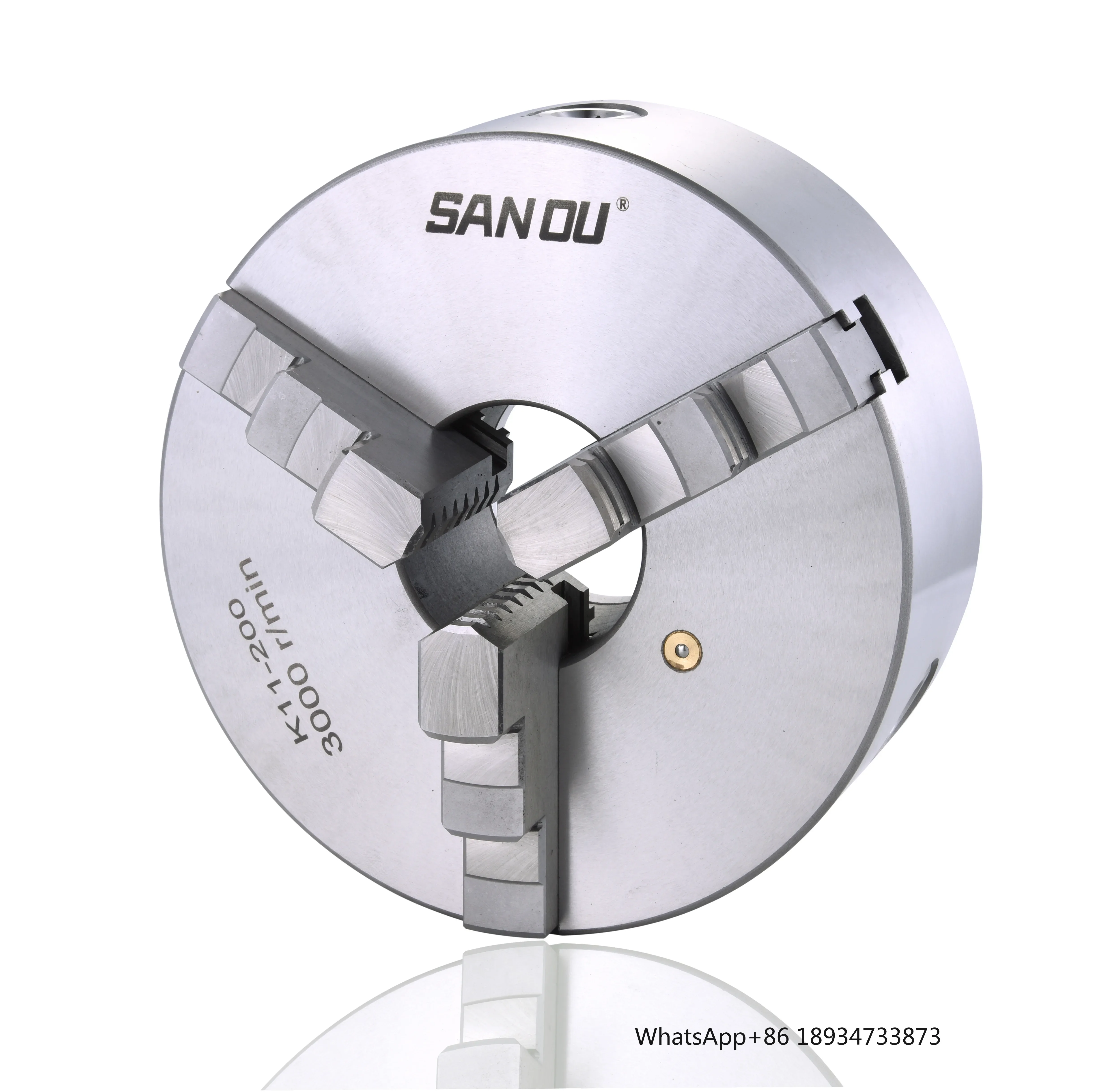 Sanou K11320 self centering 3 jaw chuck diameter 320 mm 12 inch for manual lathe machine