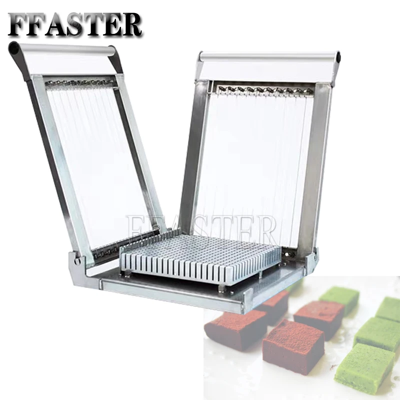 

Confectionery Marshmallow Cutting Machine Raw Chocolate Cuber Square Cheese Cake Cutter