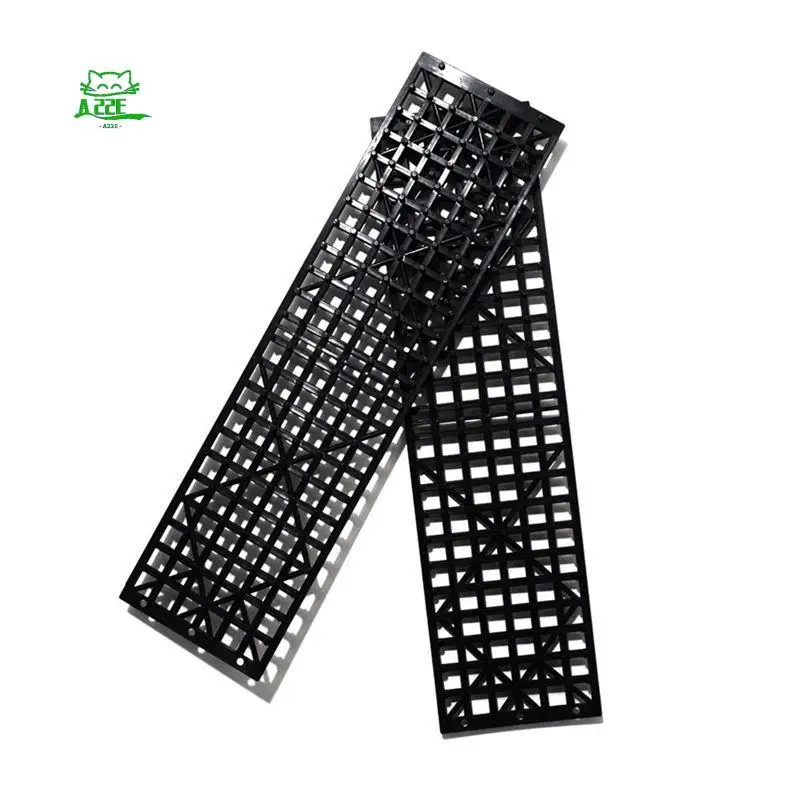 A22E-2Pcs Car Snow Mud Off Plate Tire Traction Foldable Skid Plate Nonslip Mat Sand Snow Chain Wheel Anti Skid Snowboarding Dura