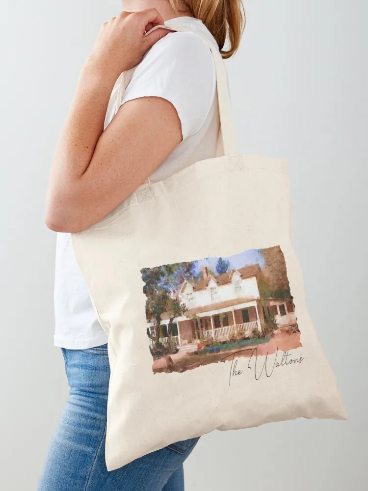 

The Waltons House Tote Bag Women's shopper ecological bags canvas tote Women's beach bags