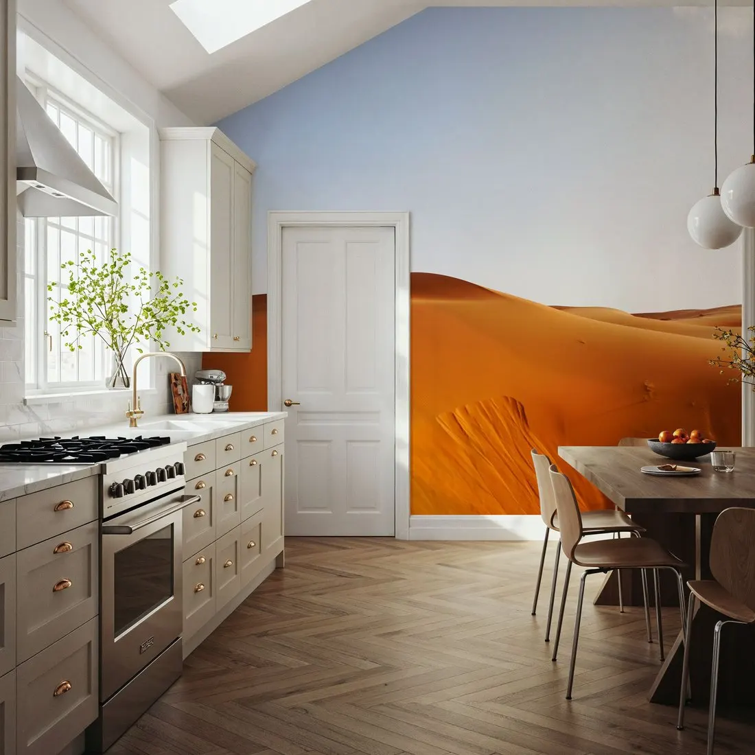 Custom Morocco Dunes Wallpaper for Walls Made to Measure Large Wall Mural