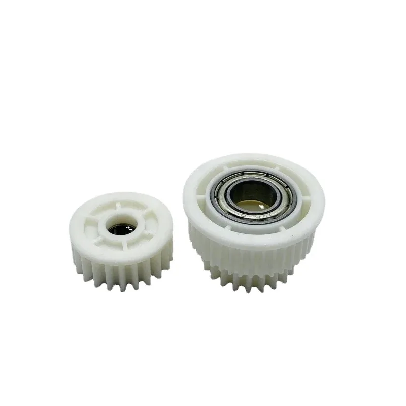 10Sets AB017607 Compatible Registration Roller Gear for Ricoh Aficio MP1075 7001 7500 7501 2075 8001 8000 AB01-7607