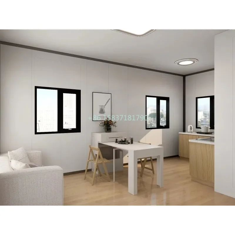 Solar Powered Container House 20ft 40ft Expandable Container House Customized Container Custom Tiny Home Prefab Folding House