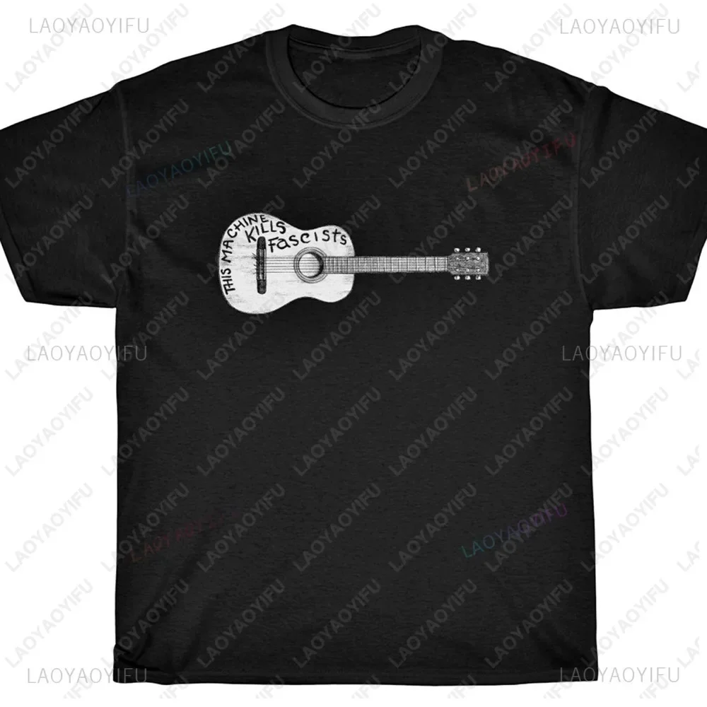 THIS MACHINE KILLS FASCISTS Graphic Novelty Printed Cotton Tee Fashion Casual Streetwear Hip-hop Hipster O-neck Summer Tshirts