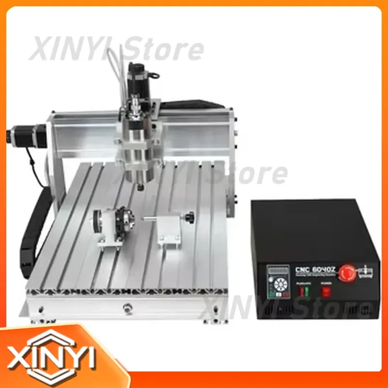 CNC 6040 2.2KW 4axis Router with mach3 Controller Engraving Milling Machine