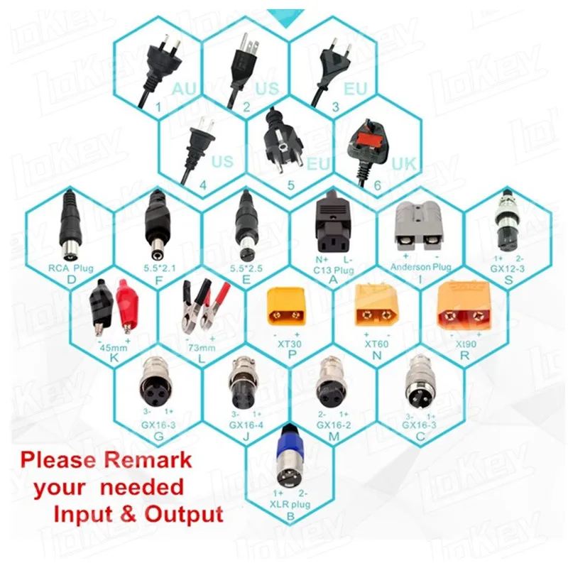 防水電動自転車充電器,液体ゲルおよび鉛蓄電池用,48V,60V,72V,20Ah,30Ah