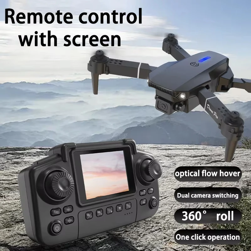 2026 New 8K E88 Drone HD Camera aerial photography 5G WIFI FPV Foldable Quadcopters RC Drone with Hovering For Toys Gifts Kids