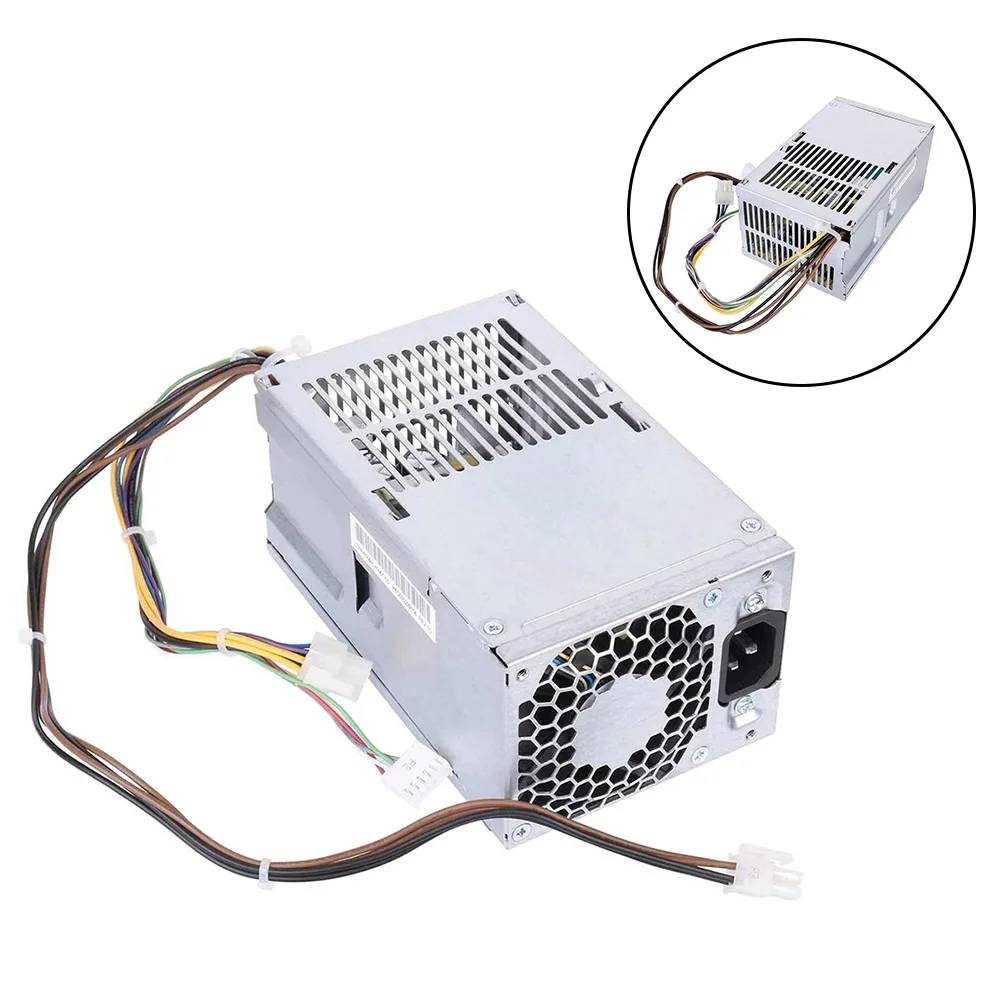 Replacement Adapter 240W Power Supply Overcurrent Protection Short Circuit Protection Power Supply Silver Office Workstation Use