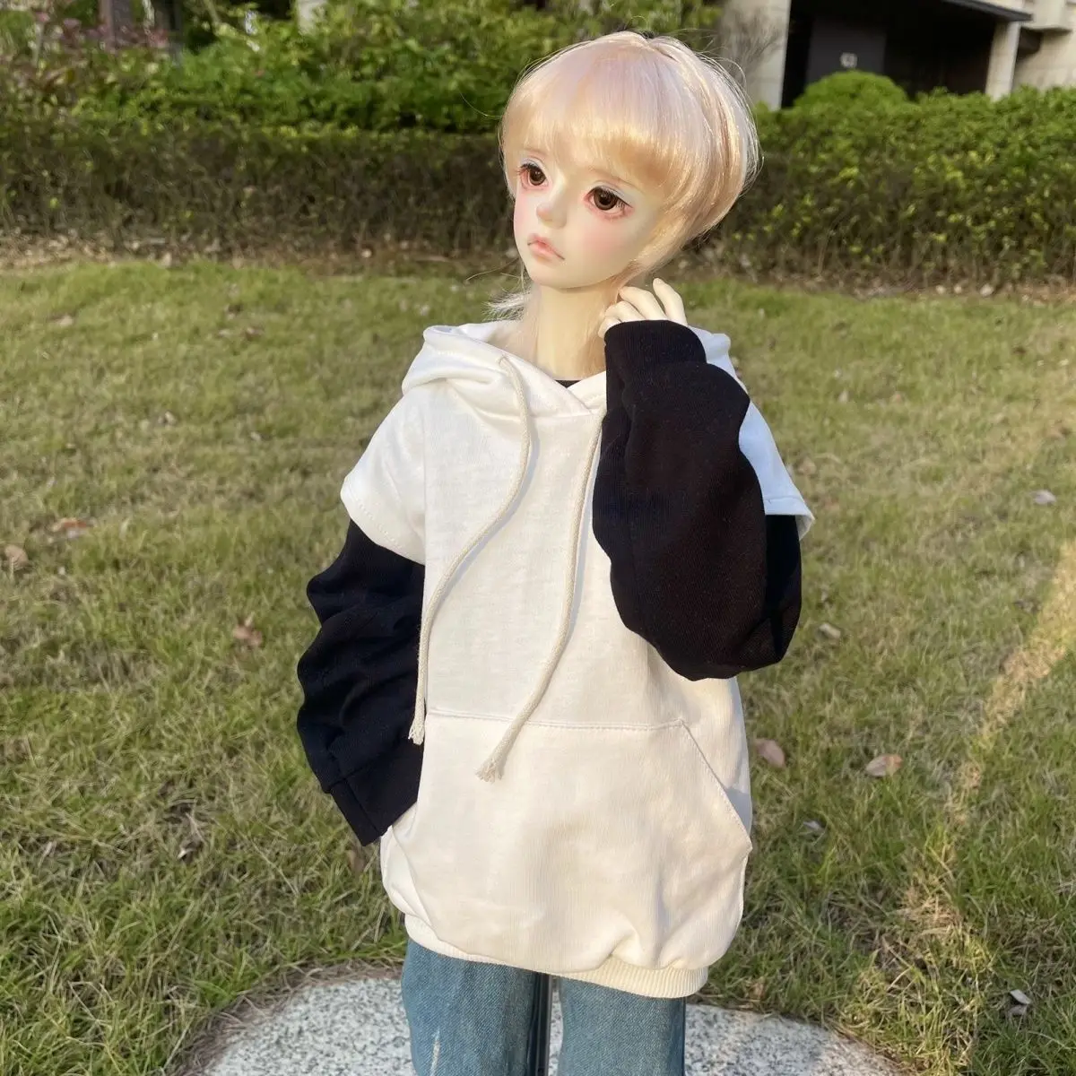 1/4 1/3 Doll's Clothes for 45/60/62/65/68/70/73/75cm Bjd Doll Sports Sleeveless Hoodie,T-shirt Handsome Toys Doll Accessories