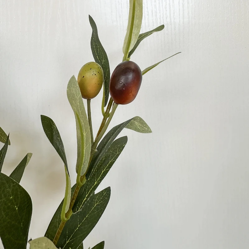 100 سنتيمتر شجرة نبات الزيتون الاصطناعي البلاستيك في الهواء الطلق ديكور المنزل العنصر نبات صناعي للمنزل حديقة غرفة الزفاف شرفة الديكور