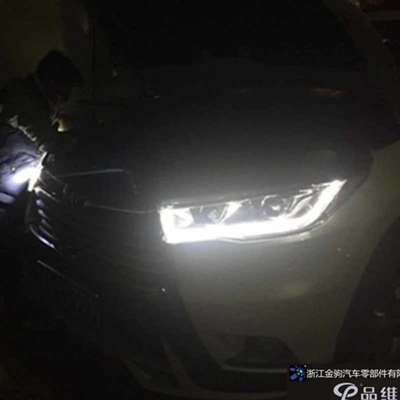 LED lighting HID car  Headlights for 2015 Toyota highlander