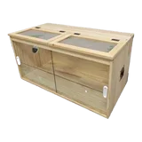 

Breeding cage, pet chicken cage, pine wood nest