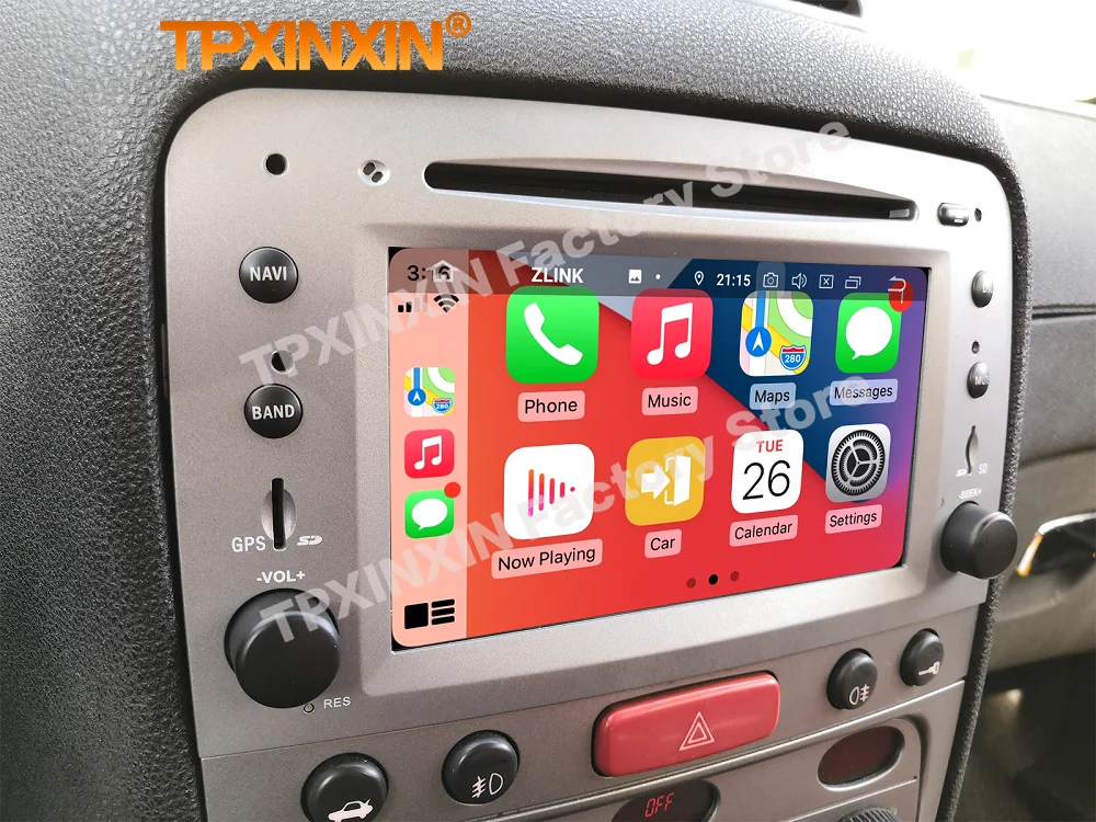 Autoradio Avec Android Écran Pour Alfa Romeo 147 2005 2006 2007 2008 2009 2010 2011 2012 Système Intelligent GPS Stéréo Unité de Tête