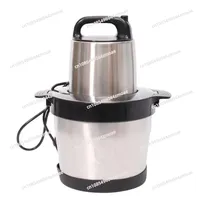 Meat grinder, household commercial electric cooking machine, mixer, filling grinder, 6L stainless steel large capacity