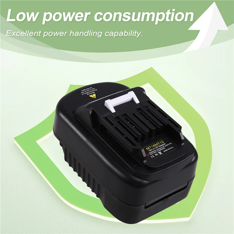 อะแดปเตอร์สําหรับ 18V ถึง 12V แบตเตอรี่แปลงสําหรับเครื่องมือไฟฟ้าไร้สาย 12V BL1016 BL1021B-AS97