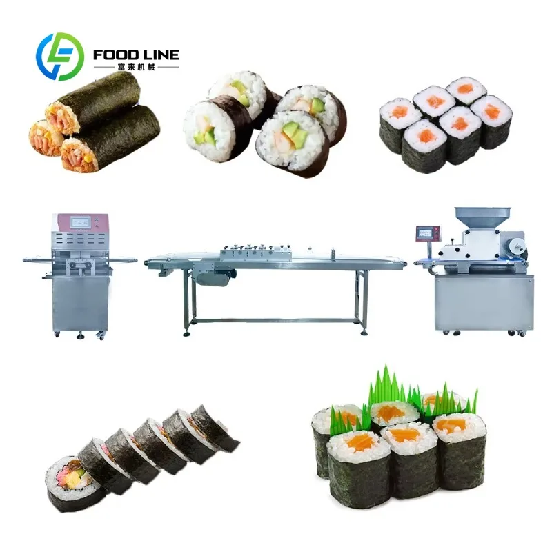 Sushi Production Line Machine Customized, New Fully Automatic 220V High-Production Sushi Nori Rice Machine with Bulk Discount