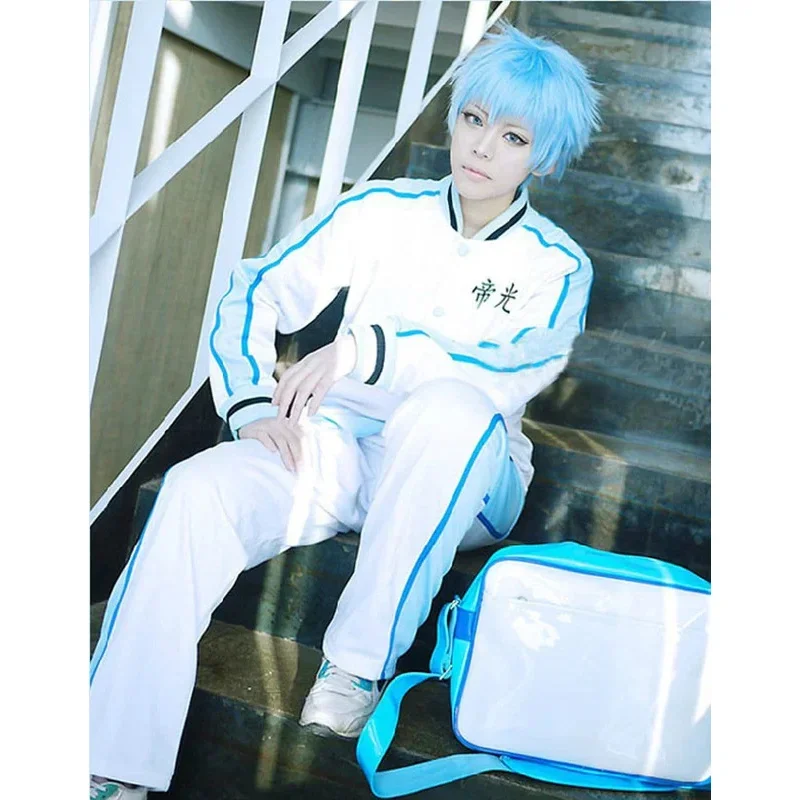 Kuroko no Basuke Teiko School Basket Ball Team Jacket Coat   Long Pants Whole Set Uniform Cosplay Costume Unisex Sportswear MN7